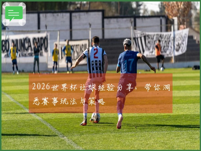 2026世界杯让球经验分享，带你洞悉赛事玩法与策略
