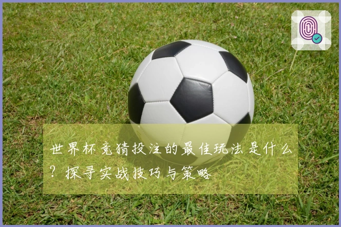 世界杯竞猜投注的最佳玩法是什么？探寻实战技巧与策略